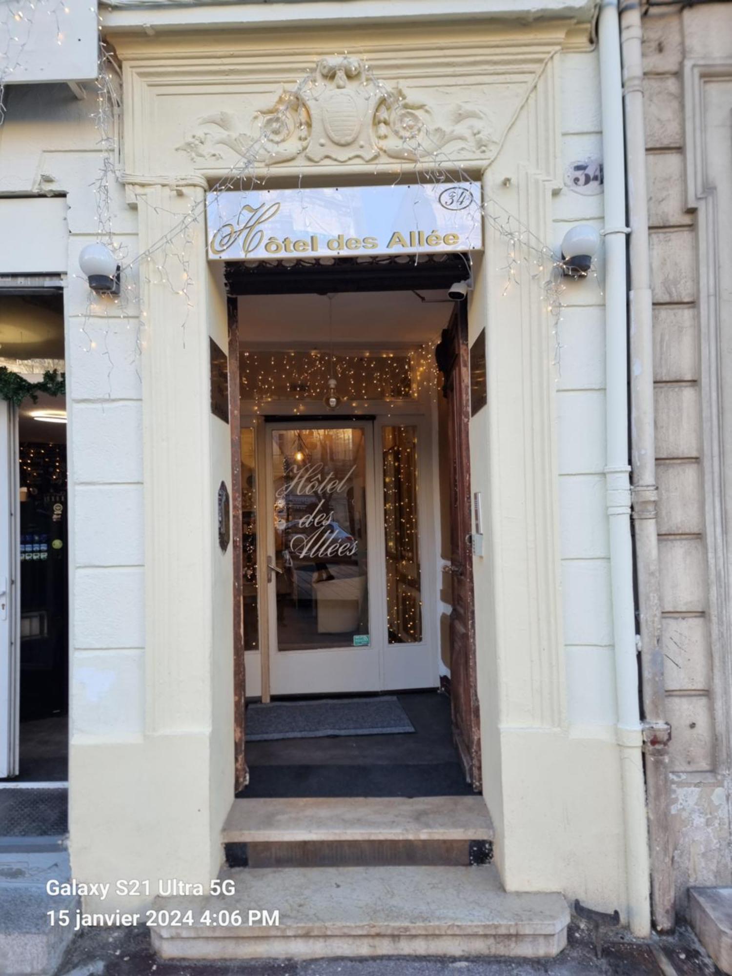 Hotel Des Allees Marseilles Exterior foto